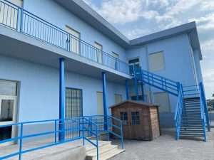 Lavori al liceo Cardarelli di Tarquinia