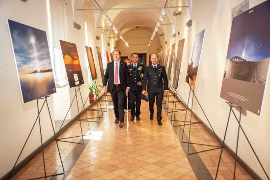 Viterbo - La mostra "Oltre il blu"