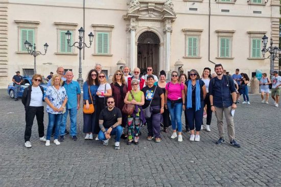 Roma - Il Gruppo archeologico Città di Tuscania al Quirinale