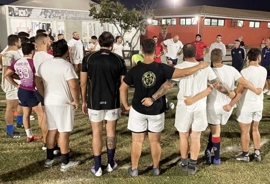 Rugby Civitavecchia in preparazione alla prima di campionato