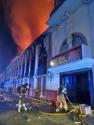 Murcia - Incendio in una discoteca