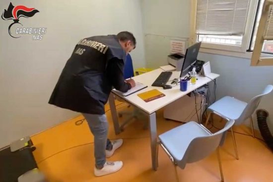 Controlli dei Nas in centri sportivi