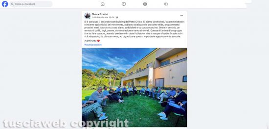 Maggioranza in ritiro - Il post di Chiara Frontini