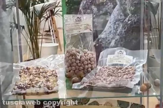Le nocciole dell'azienda La Gentile alla fiera di Anuga in Germania