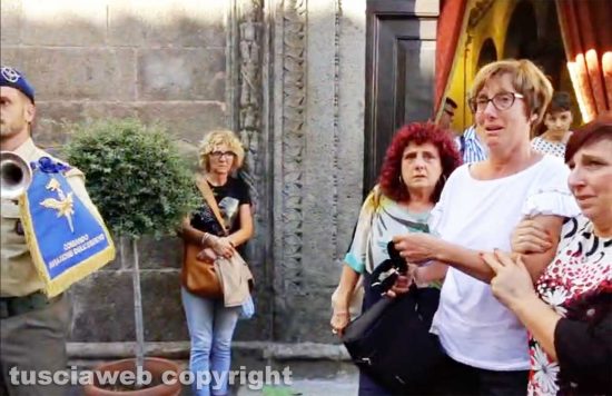 Canepina - I funerali di Arnaldo Brunetti