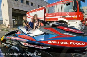 Viterbo - La sede centrale dei vigili del fuoco apre al pubblico