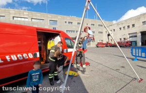Viterbo - La sede centrale dei vigili del fuoco apre al pubblico