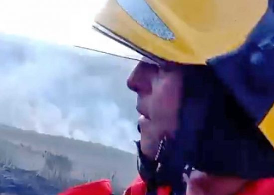 Incendio a Tarquinia - Alessandro Sacripanti