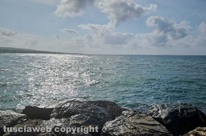 Il lungomare di Civitavecchia