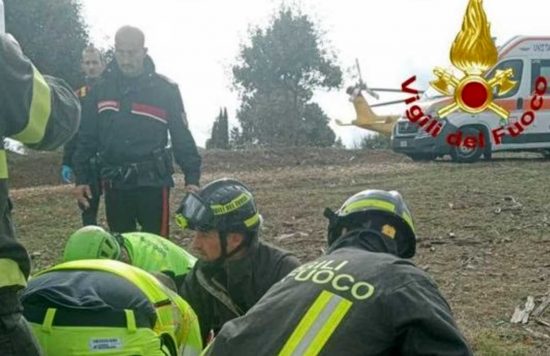 Vigili del fuoco - Incidente di caccia