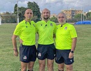 Sport - Rugby Civitavecchia - Terna arbitrale