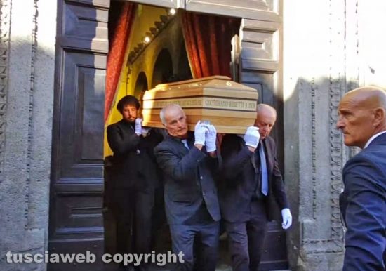 Canepina - I funerali di Arnaldo Brunetti