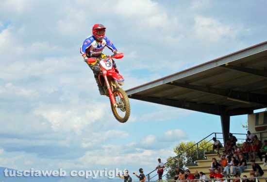 Sport - Motocross - Alessandro Brugnoni in azione con la maglia del Lazio