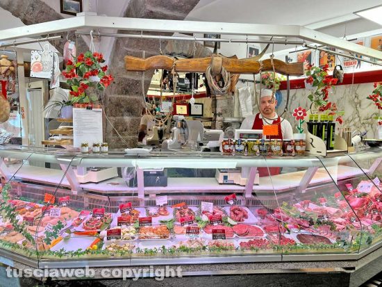 Viterbo - La macelleria di Gianluca Nardi