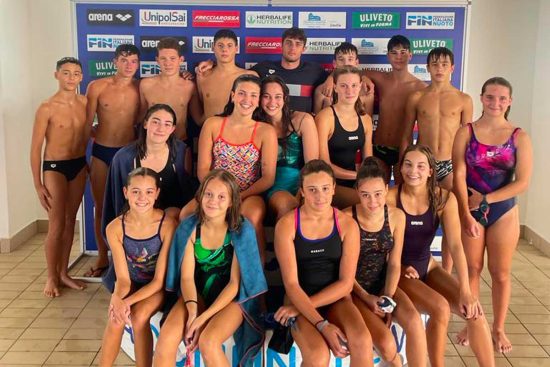 Sport - Nuoto - Nuoto club Viterbo - La squadra