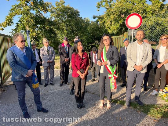 Viterbo - Manifestazione "Una Rosa per Norma Cossetto"