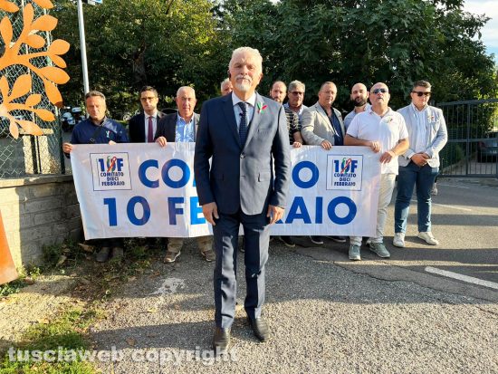 Viterbo - Manifestazione "Una Rosa per Norma Cossetto"