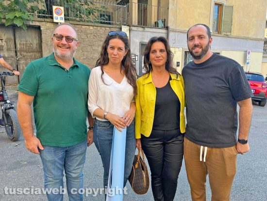Da sinistra Lugi Maria Buzzi, Antonella Sberna, Laura Allegrini e Matteo Achilli