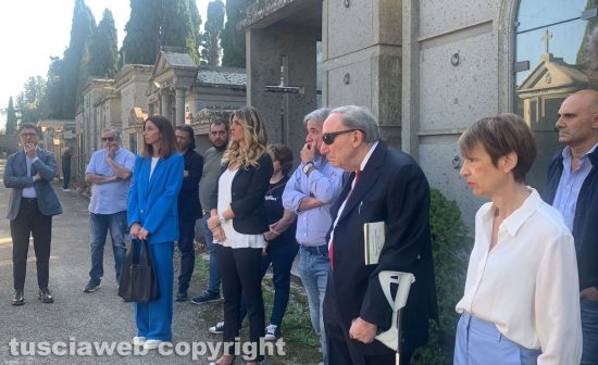 Viterbo - Cerimonia in ricordo di Luigi Petroselli