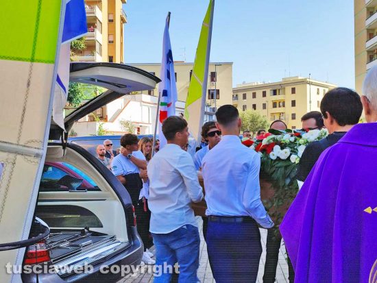 Civitavecchia - I funerali di Marco Corti
