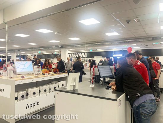 Viterbo - Apertura Mediaworld nel capoluogo della Tuscia