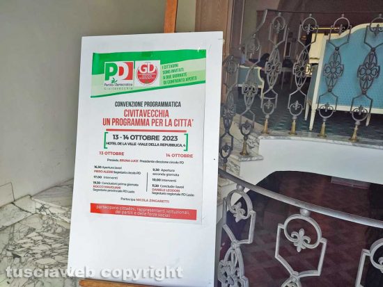 Civitavecchia - Il convegno del Pd