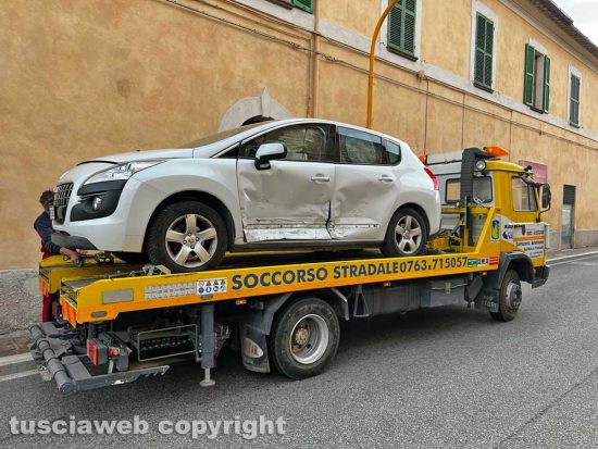 San Lorenzo Nuovo - Incidente sulla Cassia