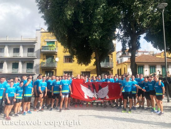 Viterbo - StraViterbo, l'arrivo degli atleti