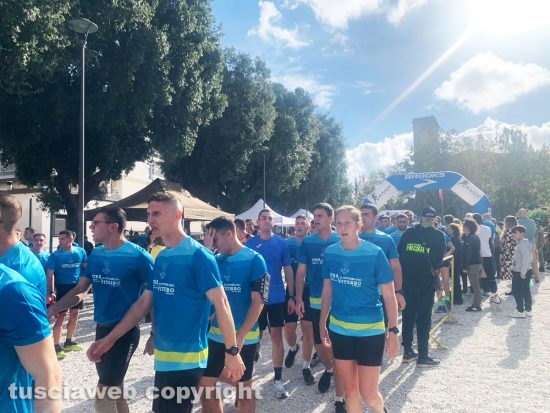 Viterbo - StraViterbo, l'arrivo degli atleti