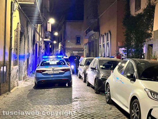 Viterbo - Polizia a San Faustino