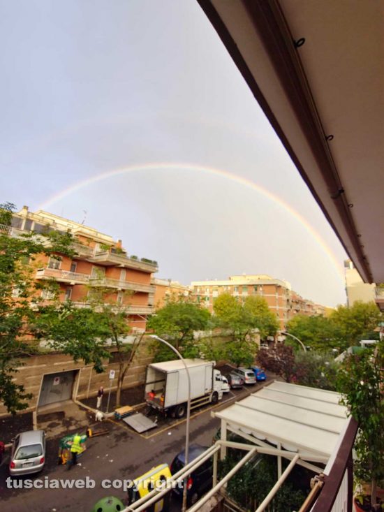 Arcobaleno a Roma