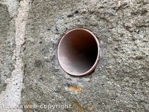 Viterbo - Il foro sulle mure castellane