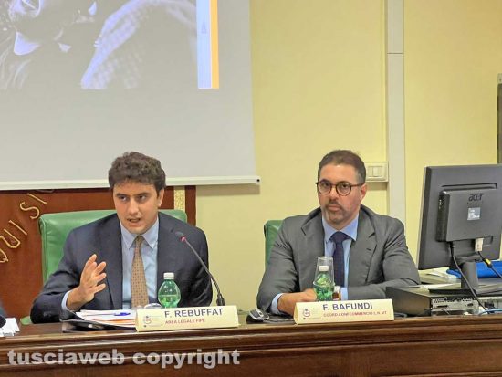 Da sinistra: Francesco Rebuffat e Francesco Bafundi