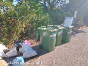 Viterbo - La discarica a Monte Pizzo