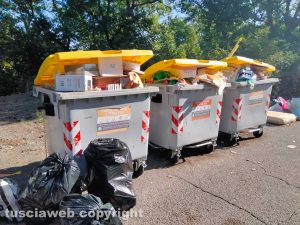 Viterbo - La discarica a Monte Pizzo