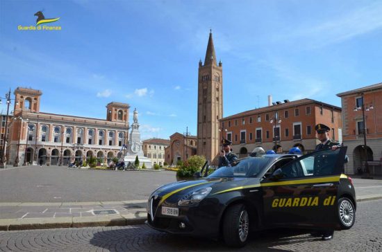 La guardia di finanza di Forlì