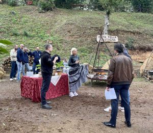 Antonella Elia al "Cioccofest Caprarola"