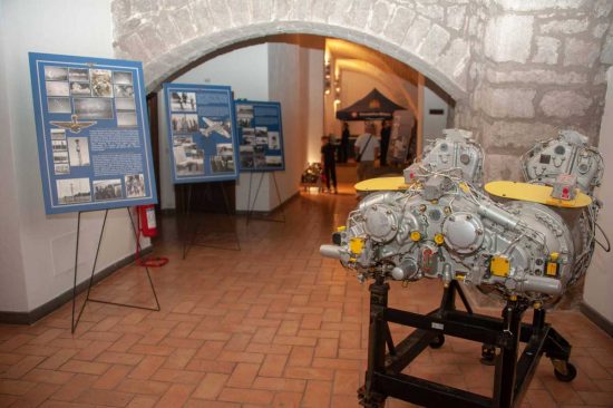 Viterbo - La mostra "Tecniche di manutenzione"