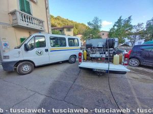 Prato - Alluvione Toscana - I volontari Aeopc Tarquinia in soccorso