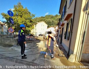 Prato - Alluvione Toscana - I volontari Aeopc Tarquinia in soccorso