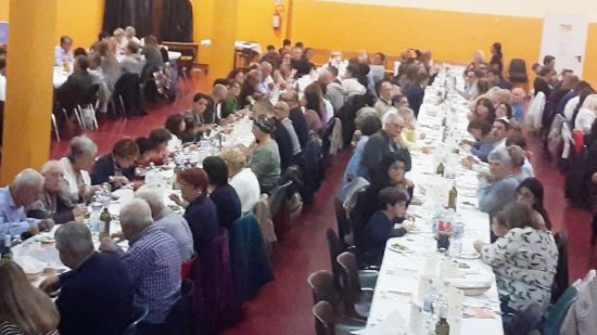 Viterbo - Cena di solidarietà organizzata dall'associazione Murialdo