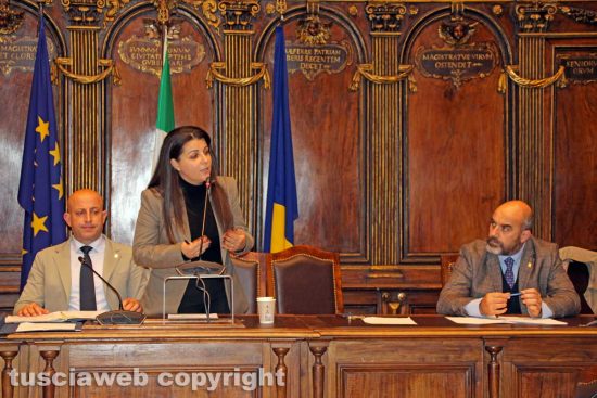 Viterbo - Consiglio comunale - Ciorba, Frontini e Floris