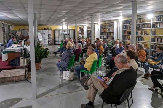 Tarquinia - La conferenza dell'associazione Semi di pace
