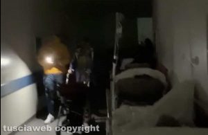 Ospedale di Belcolle - Pronto soccorso al buio per ore