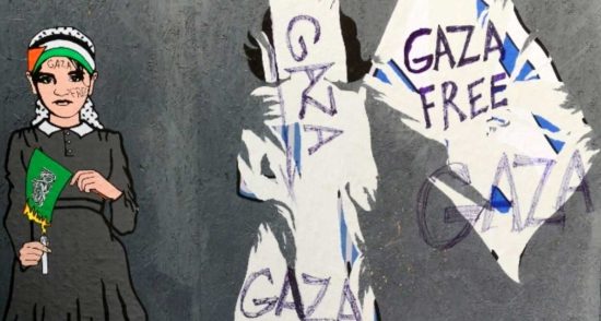 Milano - Il murale di Anna Frank vandalizzato