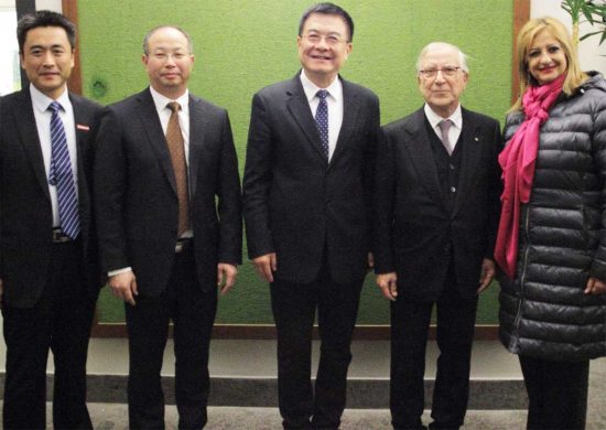 Viterbo - Whang Haibo - Liang Gui - Luigi sepiacci e Silvia Somigli