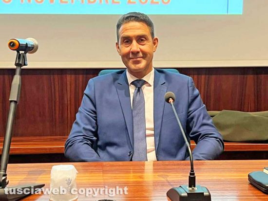 Viterbo - Il generale Roberto Vannacci alle Terme dei papi