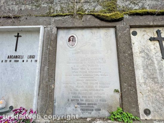 Viterbo - San Lazzaro - Il marmo dedicato a Mario Labellarte