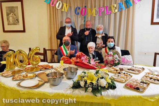 Maria Santa Iolandi ha festeggiato il suo 106esimo compleanno