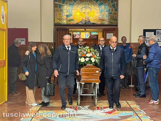 Viterbo - I funerali di Ugo Cardoni